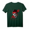 Totenkopf Print Motiv Bart Weihnachts Geschenkidee Nikolaus T-Shirt - Originelles Design für Weihnachten, Nikolaus & Silvester