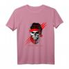 Totenkopf Print Motiv Bart Weihnachts Geschenkidee Nikolaus T-Shirt - Originelles Design für Weihnachten, Nikolaus & Silvester