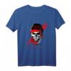 Totenkopf Print Motiv Bart Weihnachts Geschenkidee Nikolaus T-Shirt - Originelles Design für Weihnachten, Nikolaus & Silvester