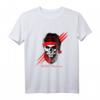 Totenkopf Print Motiv Bart Weihnachts Geschenkidee Nikolaus T-Shirt - Originelles Design für Weihnachten, Nikolaus & Silvester