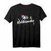 Mele Kalikimaka Hawaiianisches Weihnachten T-Shirt – Klassisch geschnitten, doppelt genähter Saum für festliche Feiertage