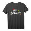 Mele Kalikimaka Hawaiianisches Weihnachten T-Shirt – Klassisch geschnitten, doppelt genähter Saum für festliche Feiertage