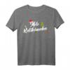Mele Kalikimaka Hawaiianisches Weihnachten T-Shirt – Klassisch geschnitten, doppelt genähter Saum für festliche Feiertage