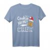 Cookie Baking Crew Weihnachts T-Shirt für Gruppen – Lustiges Backoutfit für Kekse & Plätzchen, perfekt für Familien, Freunde und Weihnachtsfotos