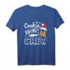 Cookie Baking Crew Weihnachts T-Shirt für Gruppen – Lustiges Backoutfit für Kekse & Plätzchen, perfekt für Familien, Freunde und Weihnachtsfotos