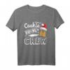 Cookie Baking Crew Weihnachts T-Shirt für Gruppen – Lustiges Backoutfit für Kekse & Plätzchen, perfekt für Familien, Freunde und Weihnachtsfotos