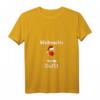 Lustiges Weihnachts T-Shirt für Damen mit Weinmotiv - Perfektes Outfit für Weihnachtsfeiern & entspannte Feiertage