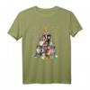 Australian Shepherd Weihnachtsbaum T-Shirt für Hundeliebhaber – Lustiges Weihnachtsgeschenk für Sheltie-Fans und Australian Shepherd Besitzer