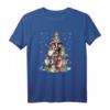Australian Shepherd Weihnachtsbaum T-Shirt für Hundeliebhaber – Lustiges Weihnachtsgeschenk für Sheltie-Fans und Australian Shepherd Besitzer