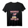 Damen Flamingo Party JGA T-Shirt mit Spruch - Saufen egal was passiert, Pegel halten, perfekt für Frauen bei Junggesellinnenabschied & Partys