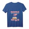 Damen Flamingo Party JGA T-Shirt mit Spruch - Saufen egal was passiert, Pegel halten, perfekt für Frauen bei Junggesellinnenabschied & Partys