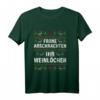 Frohe Arschnachten Weinlöcher Lustiges Weihnachts Langarmshirt – Originelles Ugly Christmas Geschenk für Damen und Herren