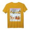 HapDeer - Weihnachten auf dem Martinshof T-Shirt für Tierliebhaber & Pferdefans als Geschenk