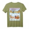 HapDeer - Weihnachten auf dem Martinshof T-Shirt für Tierliebhaber & Pferdefans als Geschenk