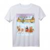 HapDeer - Weihnachten auf dem Martinshof T-Shirt für Tierliebhaber & Pferdefans als Geschenk