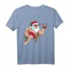 Weihnachten im Juli Weihnachtsmann am Strand T-Shirt – Humorvolles Sommer-Weihnachtsdesign für Surfer und Strandfans