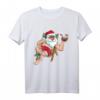 Weihnachten im Juli Weihnachtsmann am Strand T-Shirt – Humorvolles Sommer-Weihnachtsdesign für Surfer und Strandfans