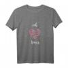 Ich liebe X-mas & Weihnachten T-Shirt - Festliches Herz Design, Perfektes Geschenk für Frauen, Klassisch geschnitten, Doppelt genähter Saum
