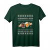 Lustiges Glühwein & Bier Weihnachtsgeschenk T-Shirt - Perfekt für Weihnachtsfeier, Weihnachtsmarkt & Heiligabend