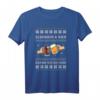 Lustiges Glühwein & Bier Weihnachtsgeschenk T-Shirt - Perfekt für Weihnachtsfeier, Weihnachtsmarkt & Heiligabend