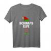Schnaps Elfe Partnerlook Familien Outfit Weihnachts T-Shirt – Lustiges festliches Kostüm für Weihnachten, Wichteln & Heiligabend