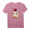 Frohe Schweinachten Meerschweinchen Weihnachten T-Shirt – Süßes Haustierdesign, Perfekt für Tierliebhaber & Meerschweinchenfans zu Weihnachten