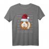 Frohe Schweinachten Meerschweinchen Weihnachten T-Shirt – Süßes Haustierdesign, Perfekt für Tierliebhaber & Meerschweinchenfans zu Weihnachten