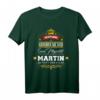 Seine Majestät Martin Name Shirt – Lustiges Geschenk zum Geburtstag, Weihnachten, Familienfeier & Party für Opa, Vater, Bruder & mehr