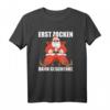 Weihnachten und Gaming T-Shirt - Lustiges Weihnachtsmann Gamer mit Controller für Feiertage & Geschenke für Gamer