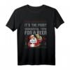 Hässliches Weihnachtsoutfit Ugly Christmas Bier T-Shirt - Lustiges Partnerlook für Weihnachten, Opa, Papa, Bruder & mehr