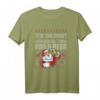 Hässliches Weihnachtsoutfit Ugly Christmas Bier T-Shirt - Lustiges Partnerlook für Weihnachten, Opa, Papa, Bruder & mehr