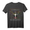 Lustiges Ugly Christmas Kuh T-Shirt für Bauern und Landwirte – Perfektes Weihnachtsgeschenk mit Kühen, Traktoren und Rentieren