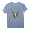 Lustiges Ugly Christmas Kuh T-Shirt für Bauern und Landwirte – Perfektes Weihnachtsgeschenk mit Kühen, Traktoren und Rentieren