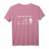 Mein Plan für Heute Kaffee Mountainbike Bier MTB T-Shirt – Lustiges Fahrrad T-Shirt für Mountainbiker, Kaffeeliebhaber und Bierfans als Geschenk
