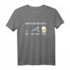 Mein Plan für Heute Kaffee Mountainbike Bier MTB T-Shirt – Lustiges Fahrrad T-Shirt für Mountainbiker, Kaffeeliebhaber und Bierfans als Geschenk