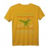 Witziges Dinosaurier Weihnachts-T-Shirt mit Nikolaus-Mütze – Lustiges Weihnachts- und Silvester-Outfit für Kinder & Erwachsene