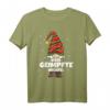 Geimpfter Wichtel Weihnachts-Wichtel Design Damen Herren T-Shirt – Lustiges Geschenk für Weihnachten, Familie & Freunde