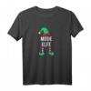 Müde Elfe Partnerlook Familien Outfit Frauen Weihnachten T-Shirt - Lustiges Weihnachtsgeschenk für Frau, Freundin & Familie