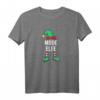 Müde Elfe Partnerlook Familien Outfit Frauen Weihnachten T-Shirt - Lustiges Weihnachtsgeschenk für Frau, Freundin & Familie