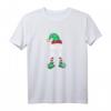 Müde Elfe Partnerlook Familien Outfit Frauen Weihnachten T-Shirt - Lustiges Weihnachtsgeschenk für Frau, Freundin & Familie
