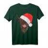 Schottisches Hochlandrind T-Shirt - Lustiges Weihnachts- und Geburtstagsgeschenk für Landwirte, Züchter und Tierliebhaber