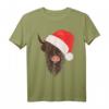 Schottisches Hochlandrind T-Shirt - Lustiges Weihnachts- und Geburtstagsgeschenk für Landwirte, Züchter und Tierliebhaber