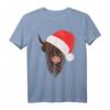 Schottisches Hochlandrind T-Shirt - Lustiges Weihnachts- und Geburtstagsgeschenk für Landwirte, Züchter und Tierliebhaber