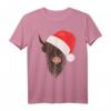 Schottisches Hochlandrind T-Shirt - Lustiges Weihnachts- und Geburtstagsgeschenk für Landwirte, Züchter und Tierliebhaber
