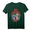 HapDeer Lilo & Stitch Christmas Mele Kalikimaka Wreath T-Shirt – Lizenzierter Disney Fanartikel für Weihnachten und Geburtstag