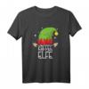Damen Geschenk Kaffee Elfe Partnerlook Familien Outfit Weihnachten - Lustiges Witziges Weihnachts T-Shirt für Frauen, Mama, Oma, Tochter & Freundinnen