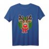 HapDeer Rudolph Rentier T-Shirt – Perfekt für Weihnachten, Familienfeiern & Rentier-Fans