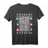 Lustiges Wichtelgeschenk Frauen - Ugly Christmas Weihnachts T-Shirt für Weihnachtsfeiern & Schrottwichteln