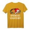 Weihnachtsshirt Faultier - Offizielles Schlafshirt, Pullover & T-Shirt als lustiges Faultier-Geschenk für Weihnachten