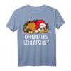 Weihnachtsshirt Faultier - Offizielles Schlafshirt, Pullover & T-Shirt als lustiges Faultier-Geschenk für Weihnachten